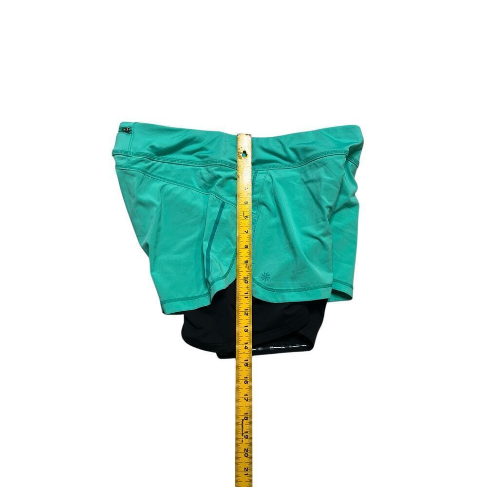Athleta‎ Running Free 2 in 1 Lined Athletic Shorts - Activewear Yoga / Gym - L - Picture 7 of 7